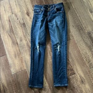 Kut from the Kloth Dark Wash Denim Sz 2